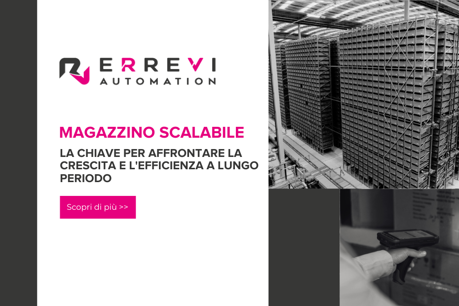 Picking automatico con tecnologie GTP per magazzino ecommerce