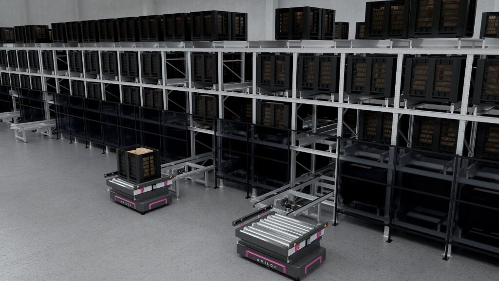 Advantages of AGVs in stable warehouses