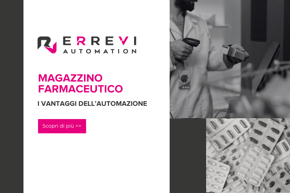 Magazzino farmaceutico automatizzato per la logistica sanitaria