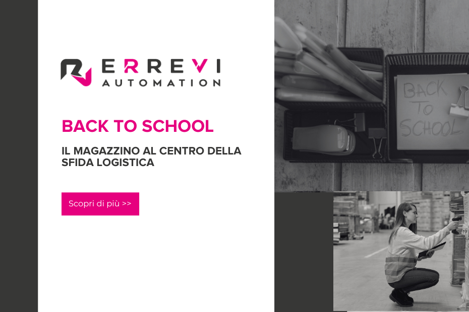 Automazione magazzini nel settore cancelleria: gestione logistica con picchi stagionali