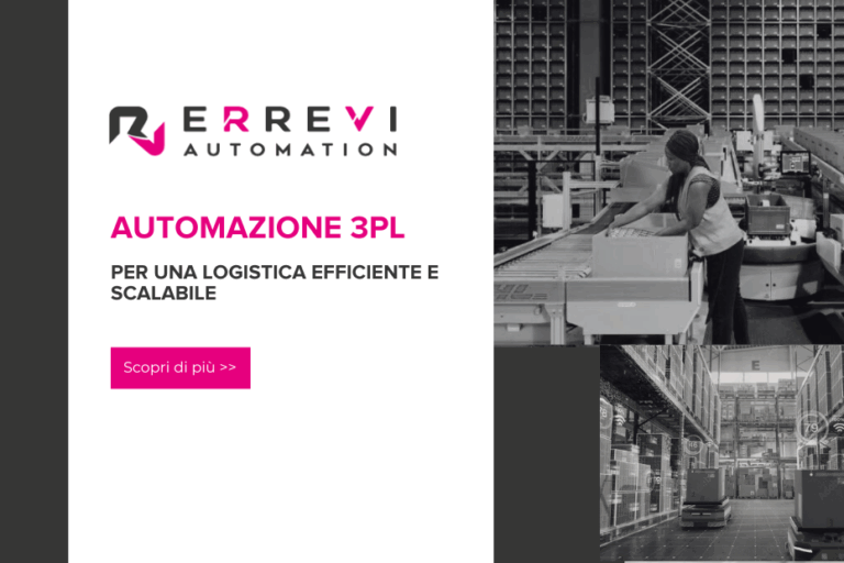Magazzino automatizzato per operatori logistici 3PL