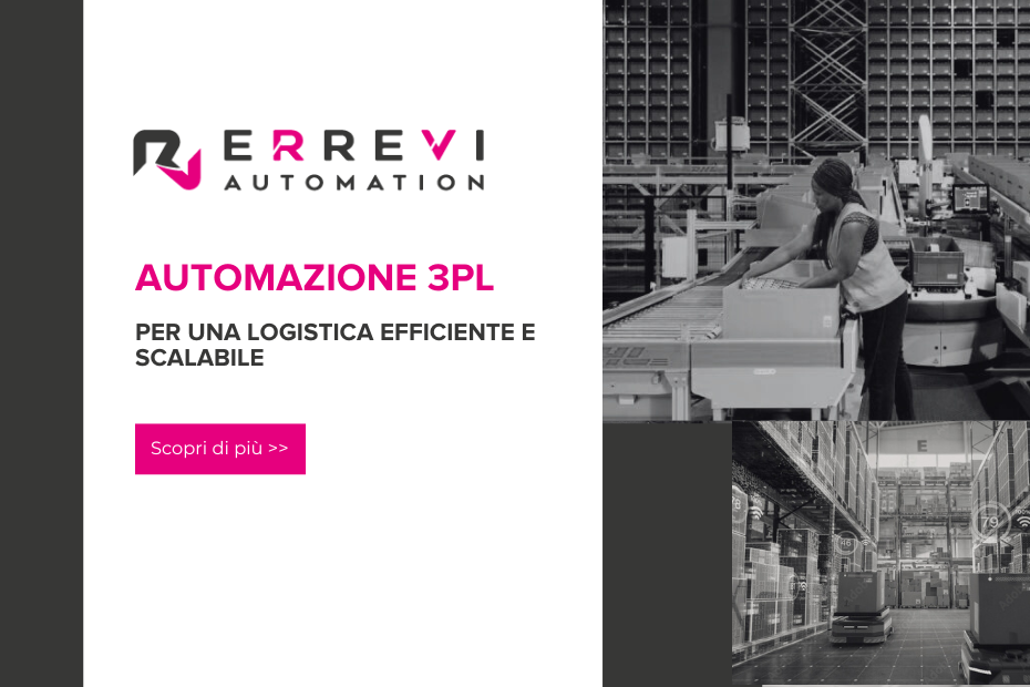 Magazzino automatizzato per operatori logistici 3PL