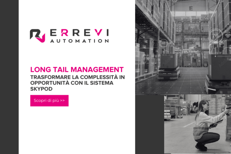 Gestione long tail logistica con automazione Skypod